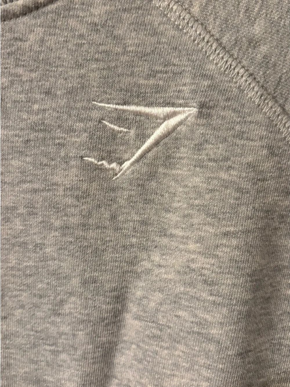 Gymshark Heather Gray Relaxed Crew Sweatshirt - Picture 4 of 4